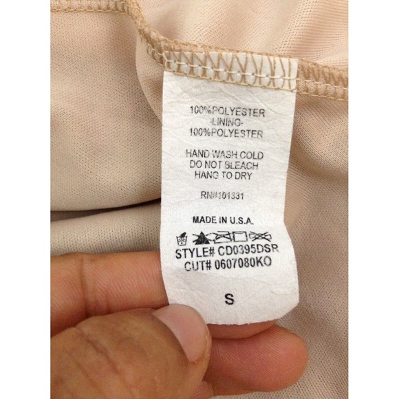 Charlotte Russe Chiffon Lined Pullover Dress Size S - Picture 7 of 10